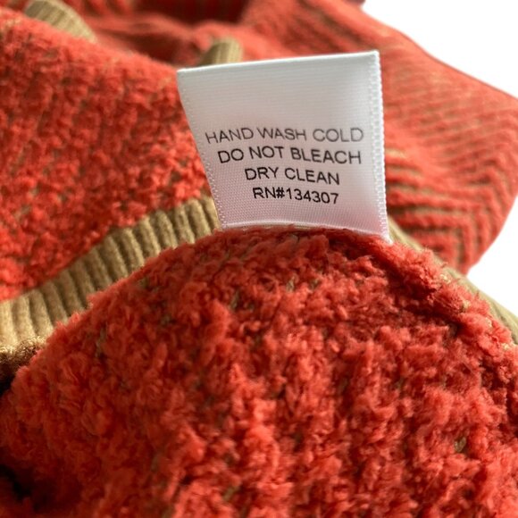 Lumier Long Sleeve Zig Zag Boatneck Sweater Sz‎ M NWT Colorful Soft Artsy - Picture 9 of 11